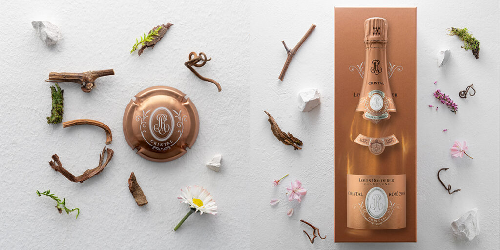 La vie en rose di Louis Roederer: i primi 50 anni del Cristal Rosé