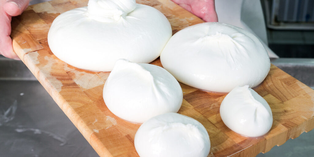 Formaggi d’Italia: burrata di Andria, fiore all’occhiello della produzione pugliese