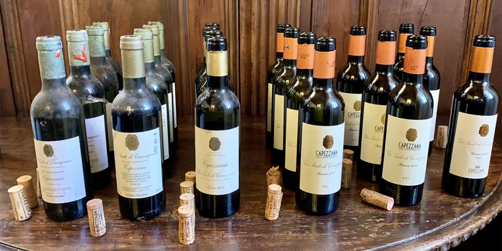 Tenuta di Capezzana: l’emozionante verticale di Vin Santo di Carmignano Riserva