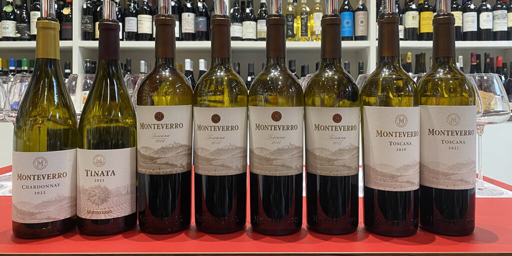 Monteverro all’Enoluogo: il grand vin bordolese-mediterraneo sfida il tempo