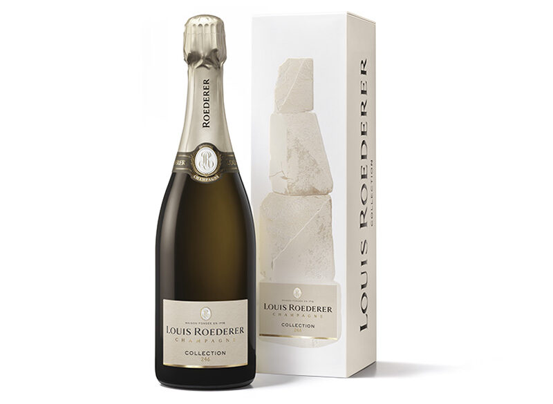 Champagne Louis Roederer e l’eleganza eterea di Collection 246