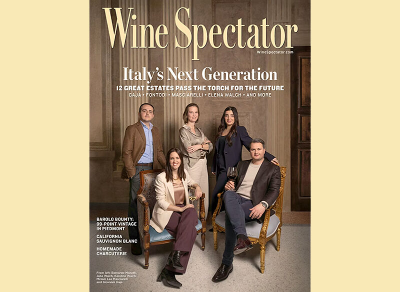La nuova generazione del vino italiano sulla copertina di Wine Spectator