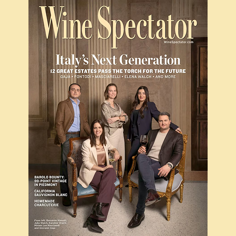 La nuova generazione del vino italiano sulla copertina di Wine Spectator