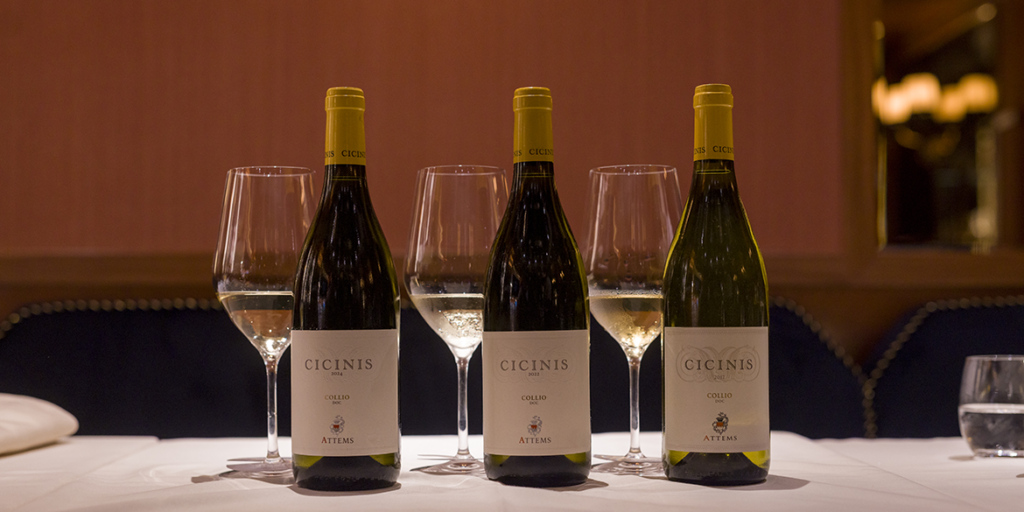 Cicinis: l’azzardo, la conferma e la certezza del Sauvignon blanc di Attems